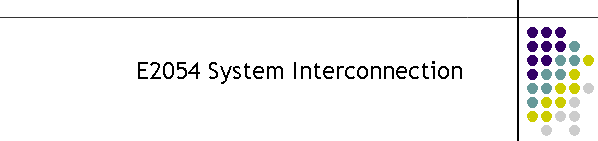 E2054 System Interconnection