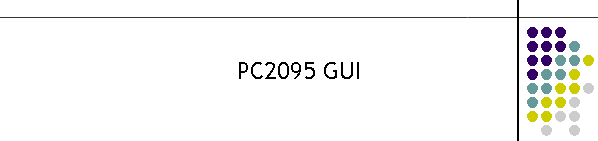 PC2095 GUI