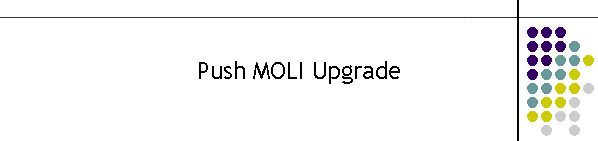 Push MOLI Upgrade