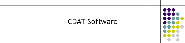 CDAT Software