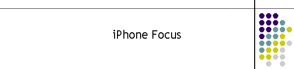 iPhone Focus